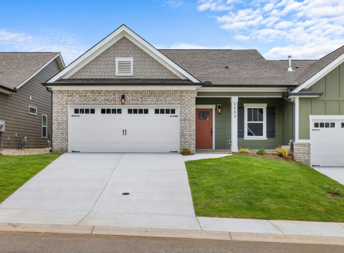 Exterior of quick move in home