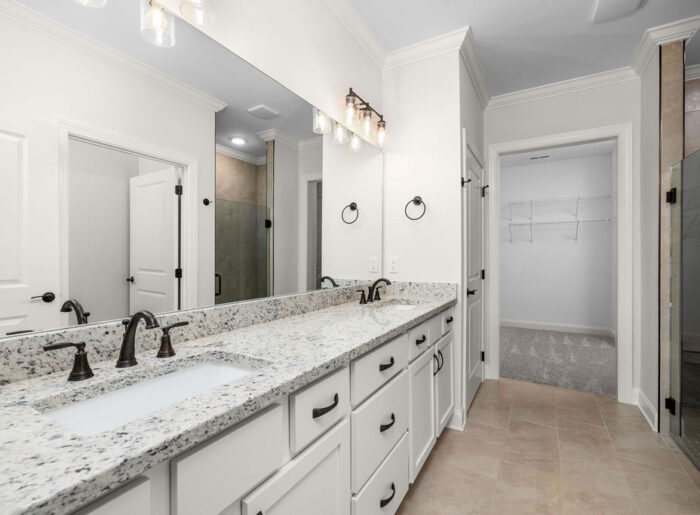 Primary Bathroom spa-inspired finishes