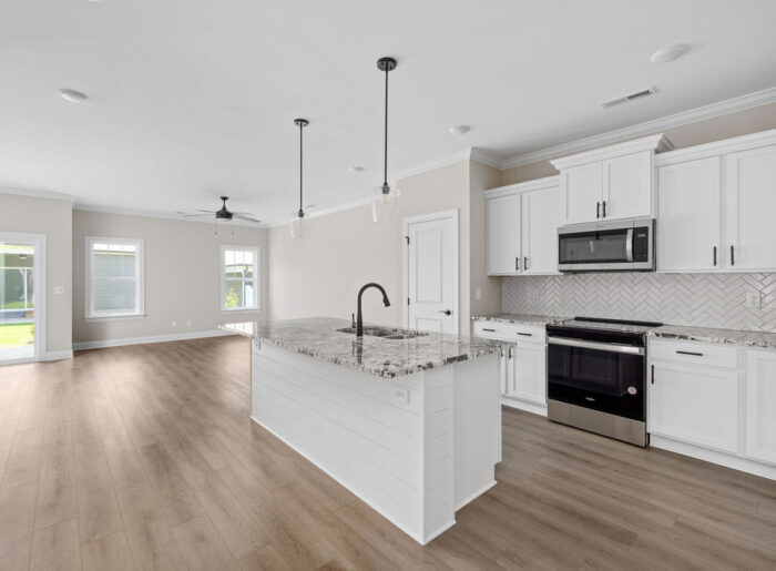 Stunning kitchen in quick move-in home