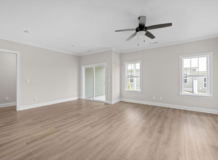 Natural light throughout