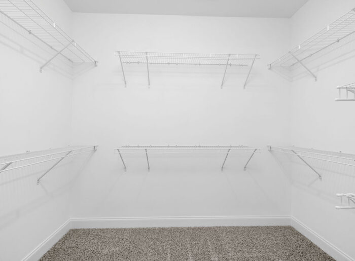 Walk in closet with more storage