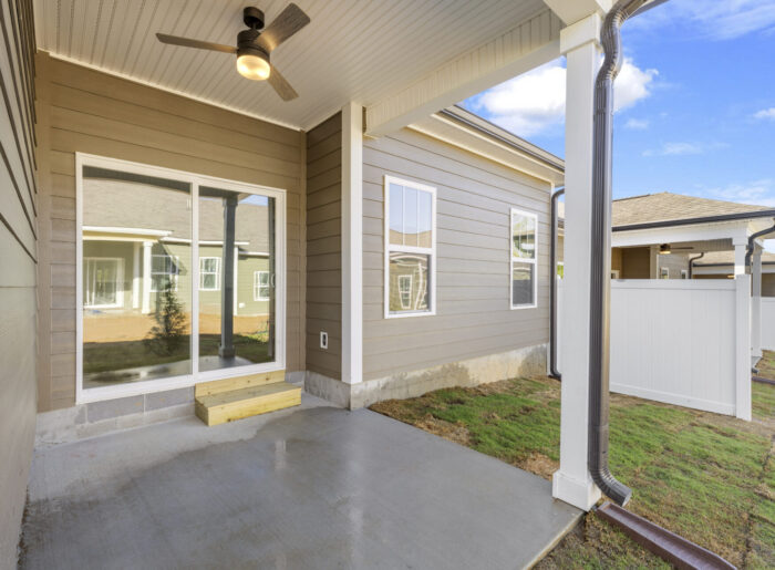 Covered patio new home move in ready Chattanooga TN