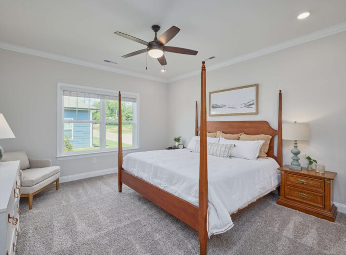 Master bedroom oversized space