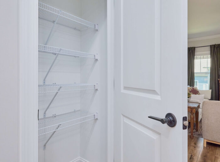 Ample storage space