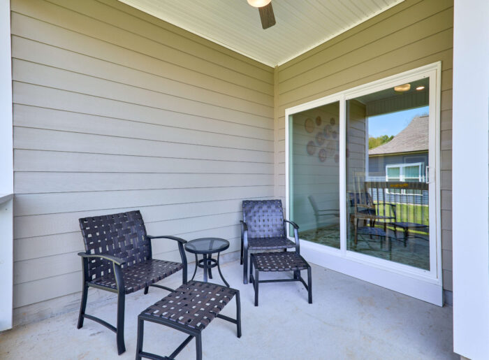 Covered patio for all seasons
