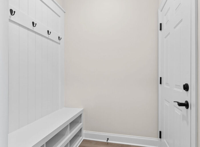 Built-ins with drop zone in new construction home Chattanooga