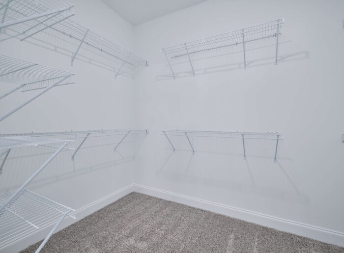 Oversized walk-in closet in Chattanooga area move-in ready