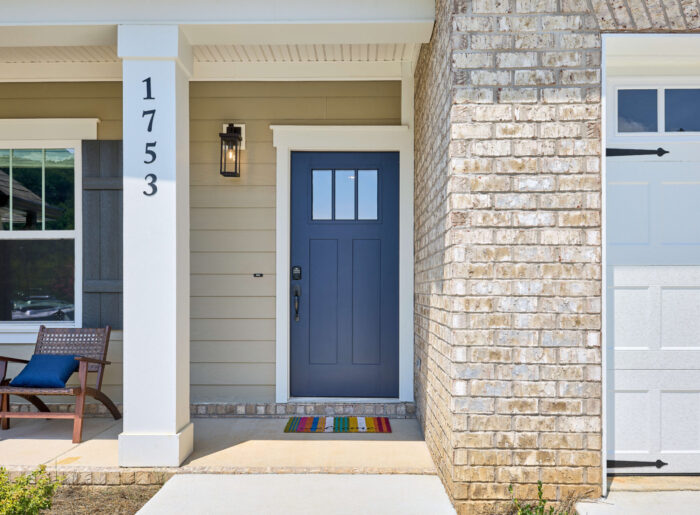 Exterior of single level townhome in Engel Park