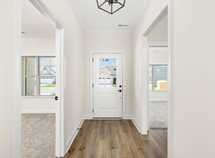 Interior entry way new Pratt home