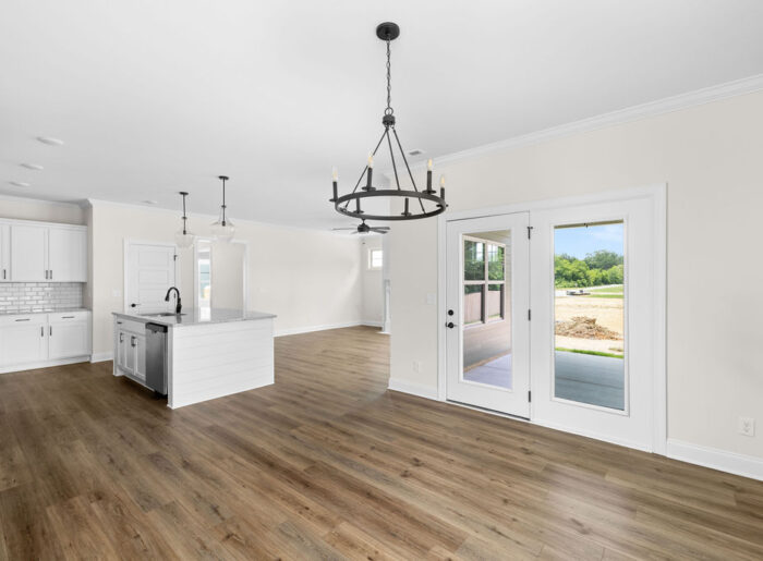 Open floor plan Quick Move In home