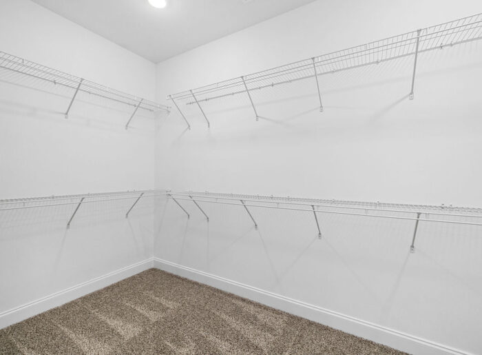 Large walk in closet