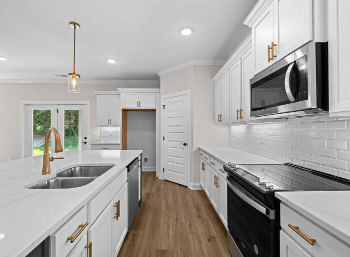 Designer finishes throughout this new construction home