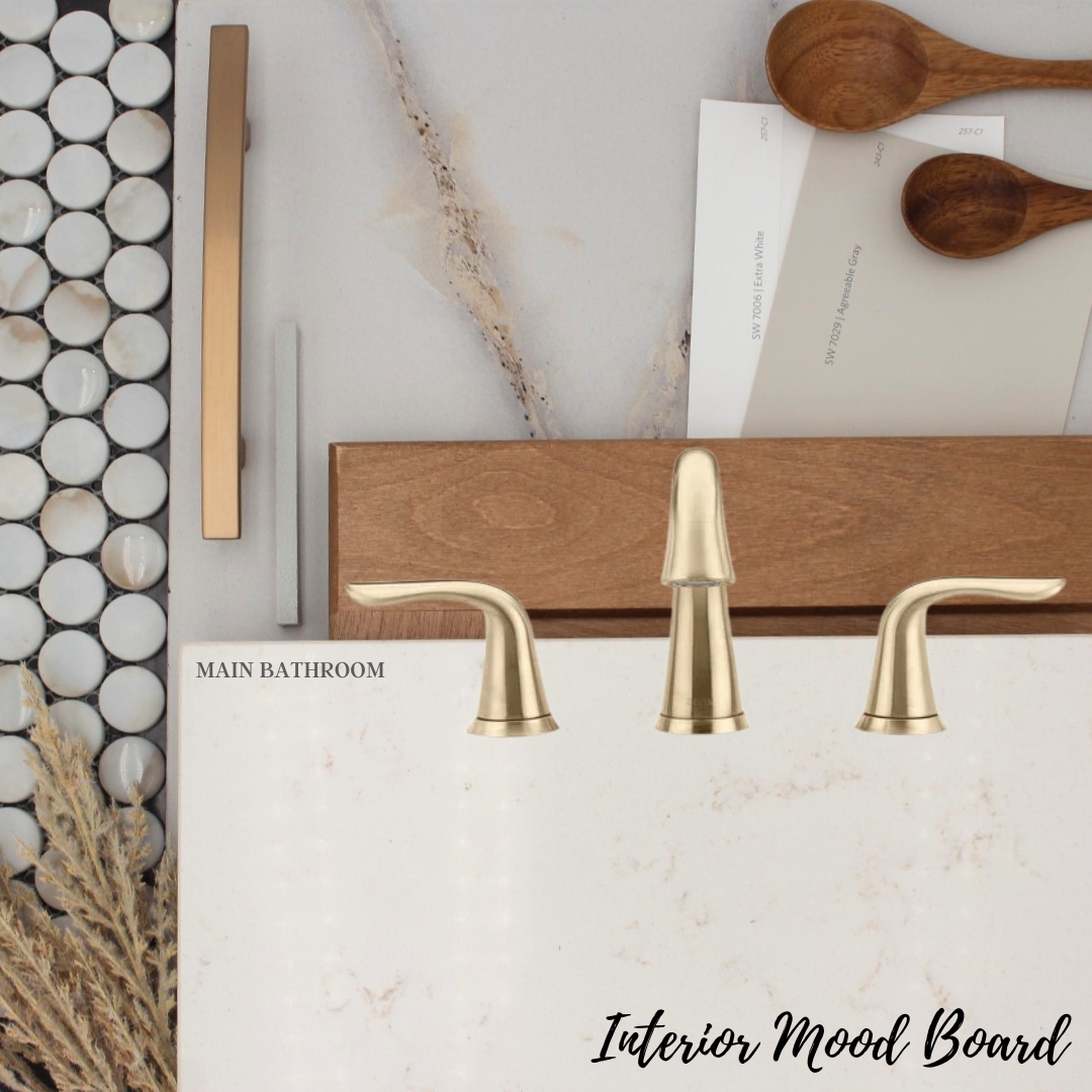 Interior mood board