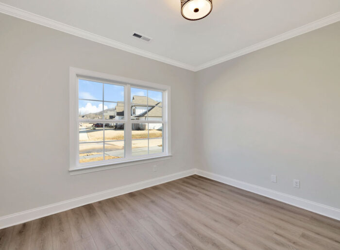 In home office space or bedroom