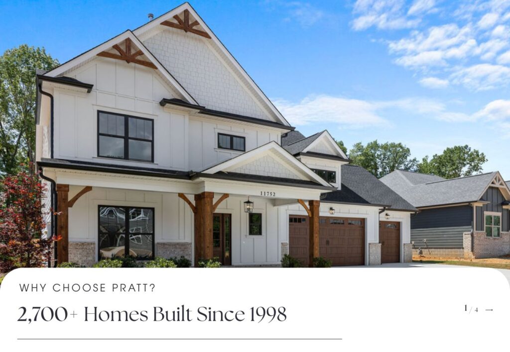 Chattanooga New Construction Homes | Pratt Home Builders